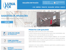 Tablet Screenshot of lunafix.com.br